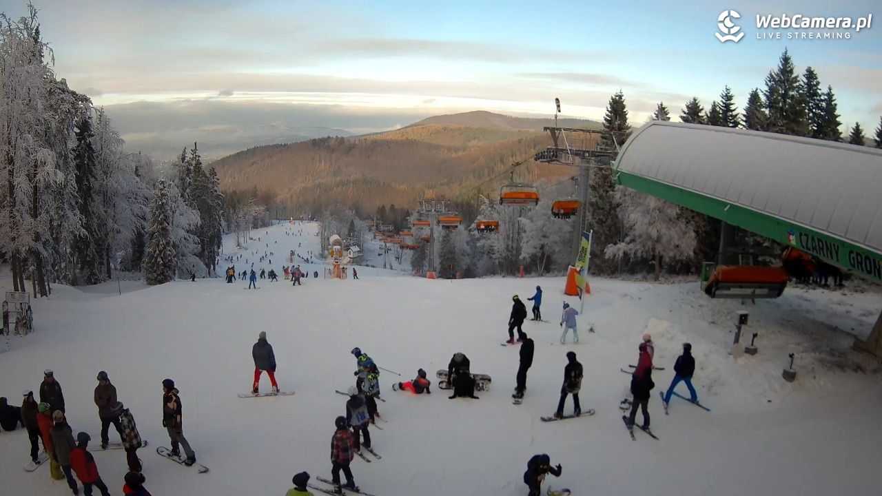 CZARNY GROŃ - Rzyki górna stacja - 27 grudzień 2025, 13:43