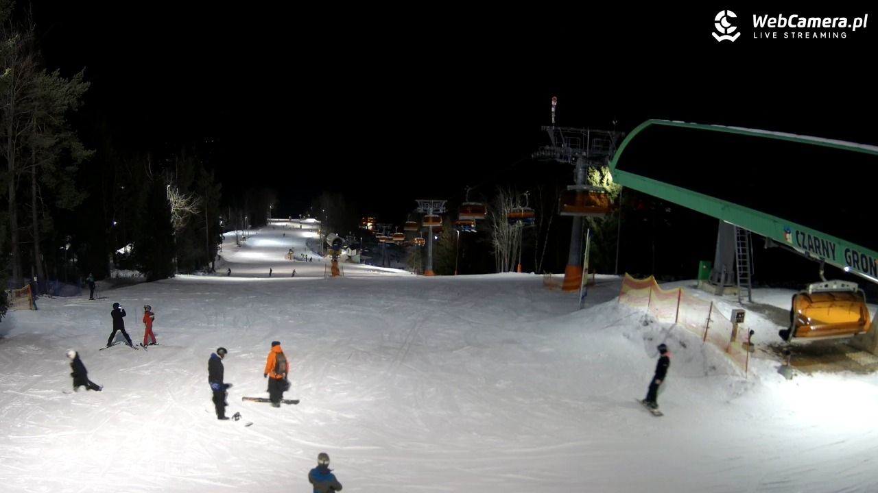 CZARNY GROŃ - Rzyki górna stacja - 22 styczeń 2026, 17:58