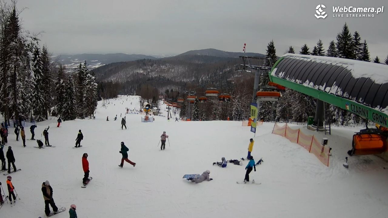 CZARNY GROŃ - Rzyki górna stacja - 21 luty 2026, 12:58