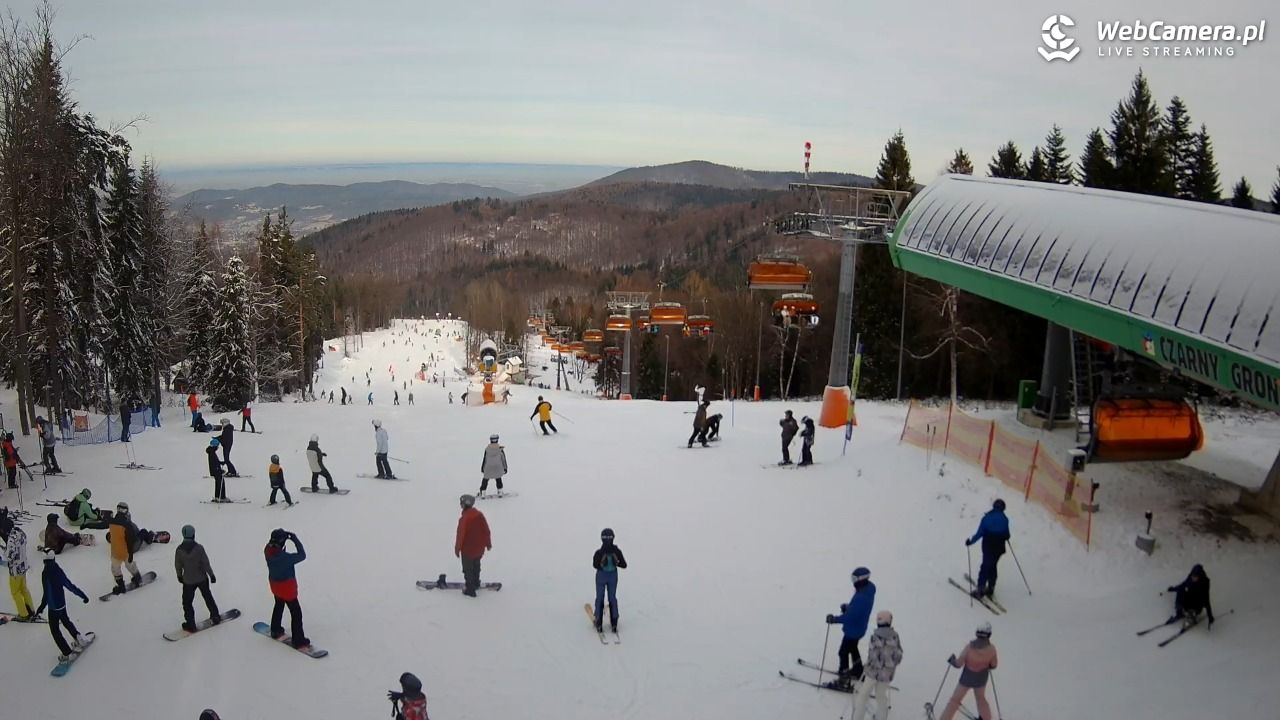CZARNY GROŃ - Rzyki górna stacja - 05 styczeń 2026, 12:22