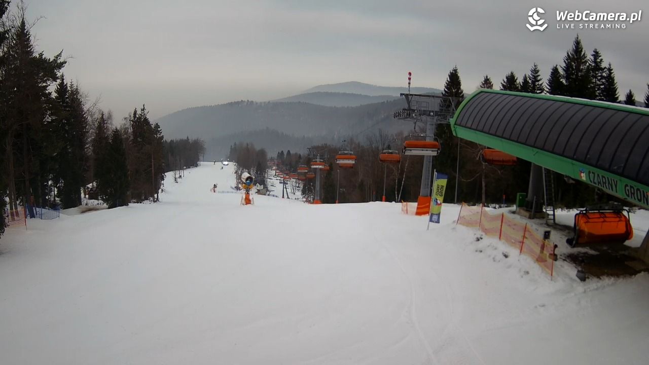 CZARNY GROŃ - Rzyki górna stacja - 24 styczeń 2026, 15:41