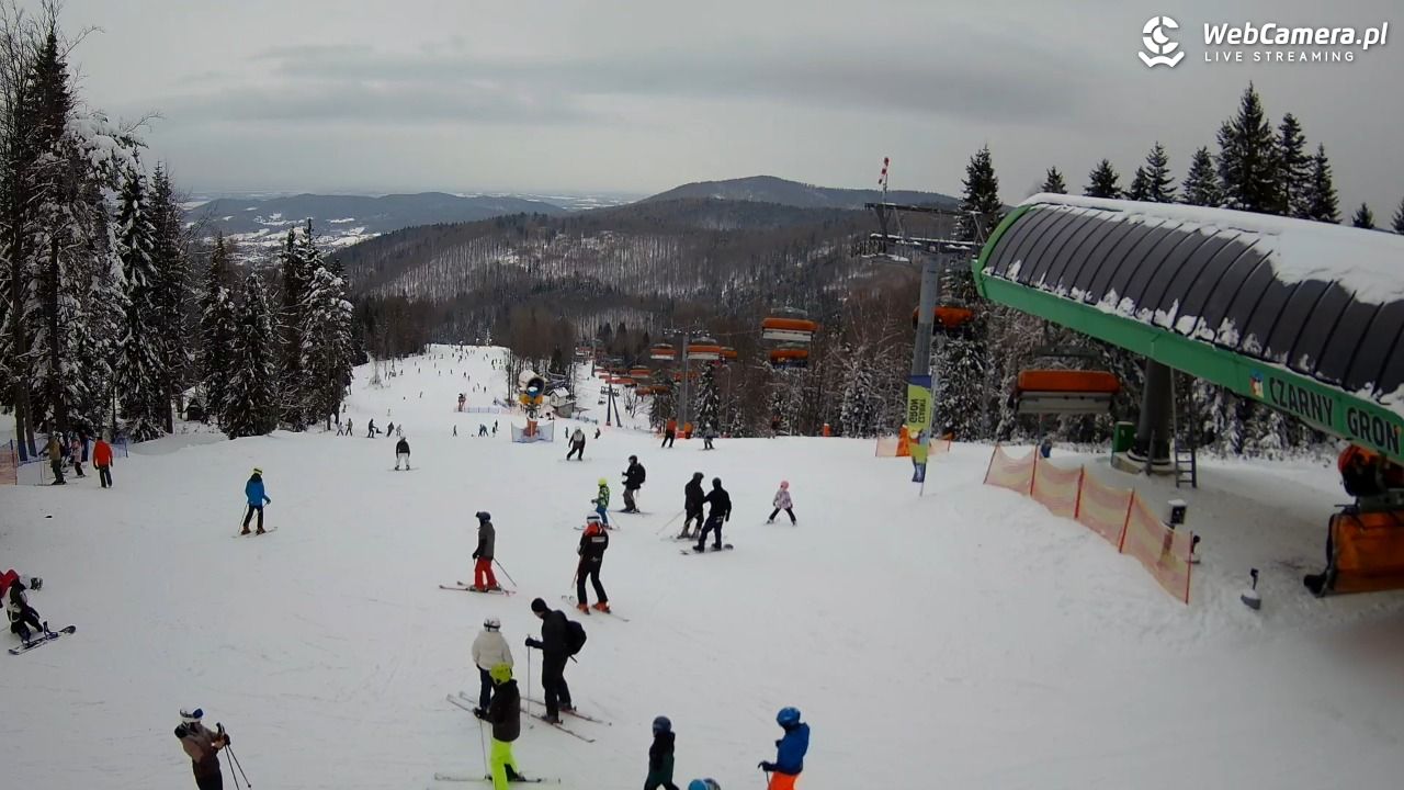 CZARNY GROŃ - Rzyki górna stacja - 21 luty 2026, 13:10