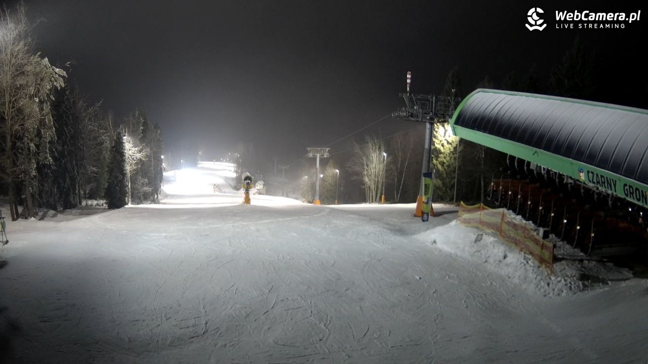 CZARNY GROŃ - Rzyki górna stacja - 27 grudzień 2025, 21:30