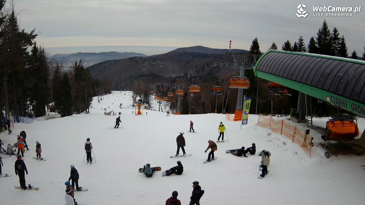 CZARNY GROŃ - Rzyki górna stacja - 22 styczeń 2026, 13:52