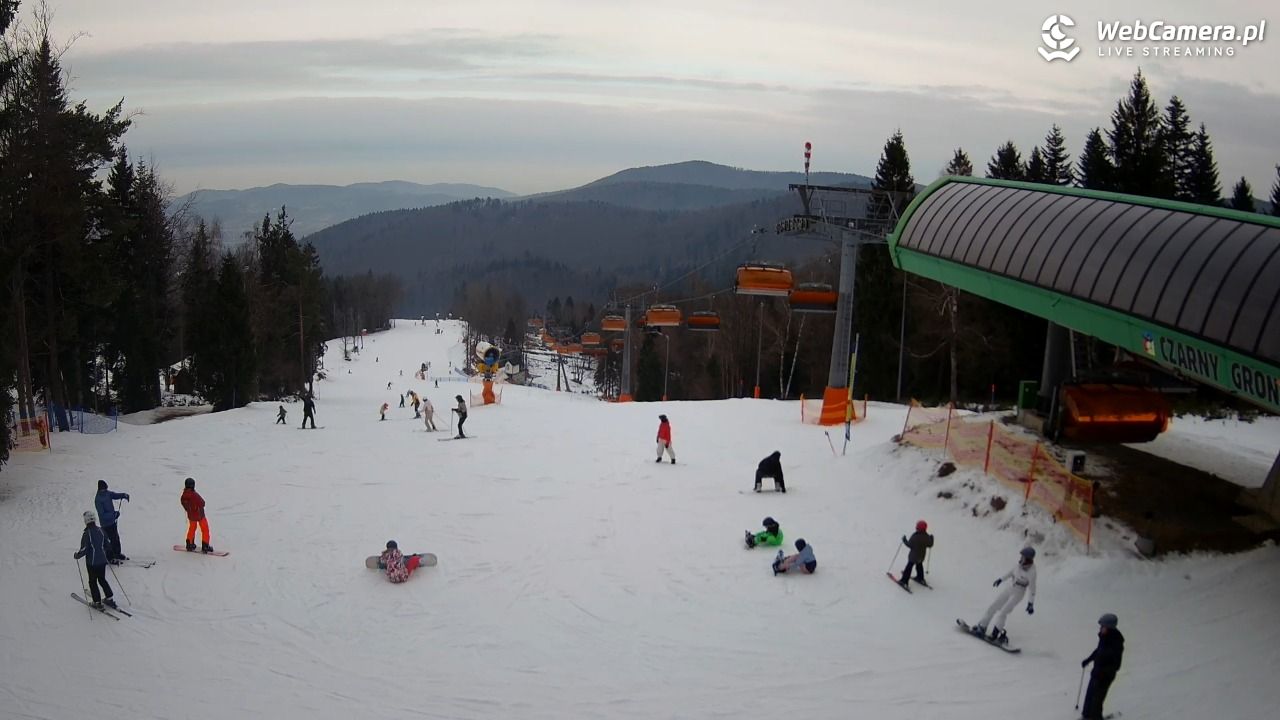 CZARNY GROŃ - Rzyki górna stacja - 28 styczeń 2026, 14:35