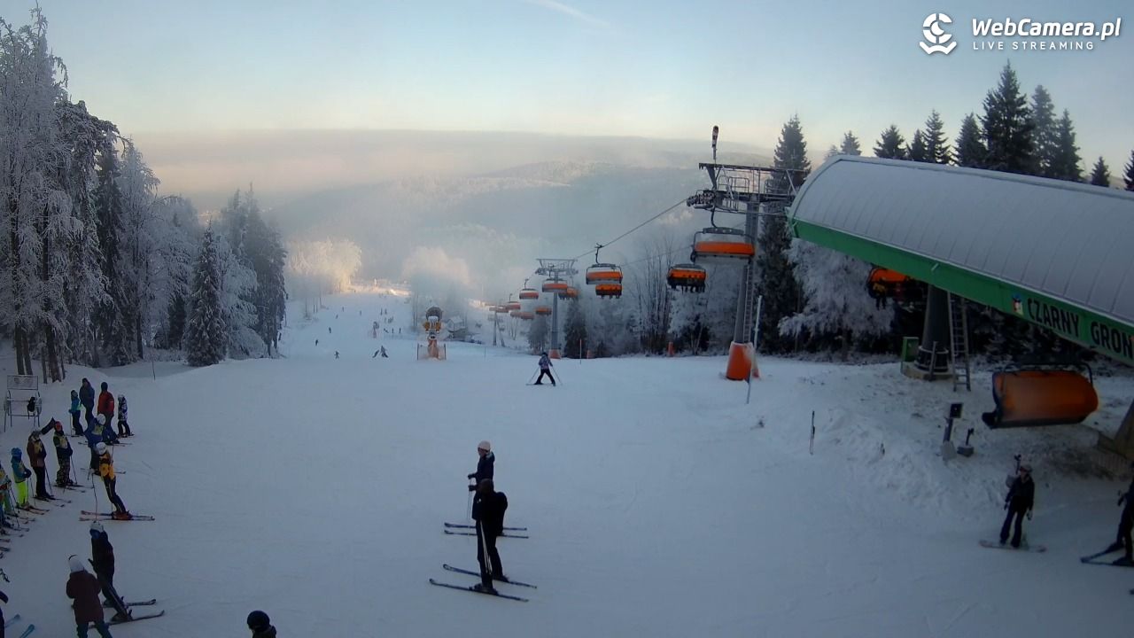 CZARNY GROŃ - Rzyki górna stacja - 27 grudzień 2025, 09:01