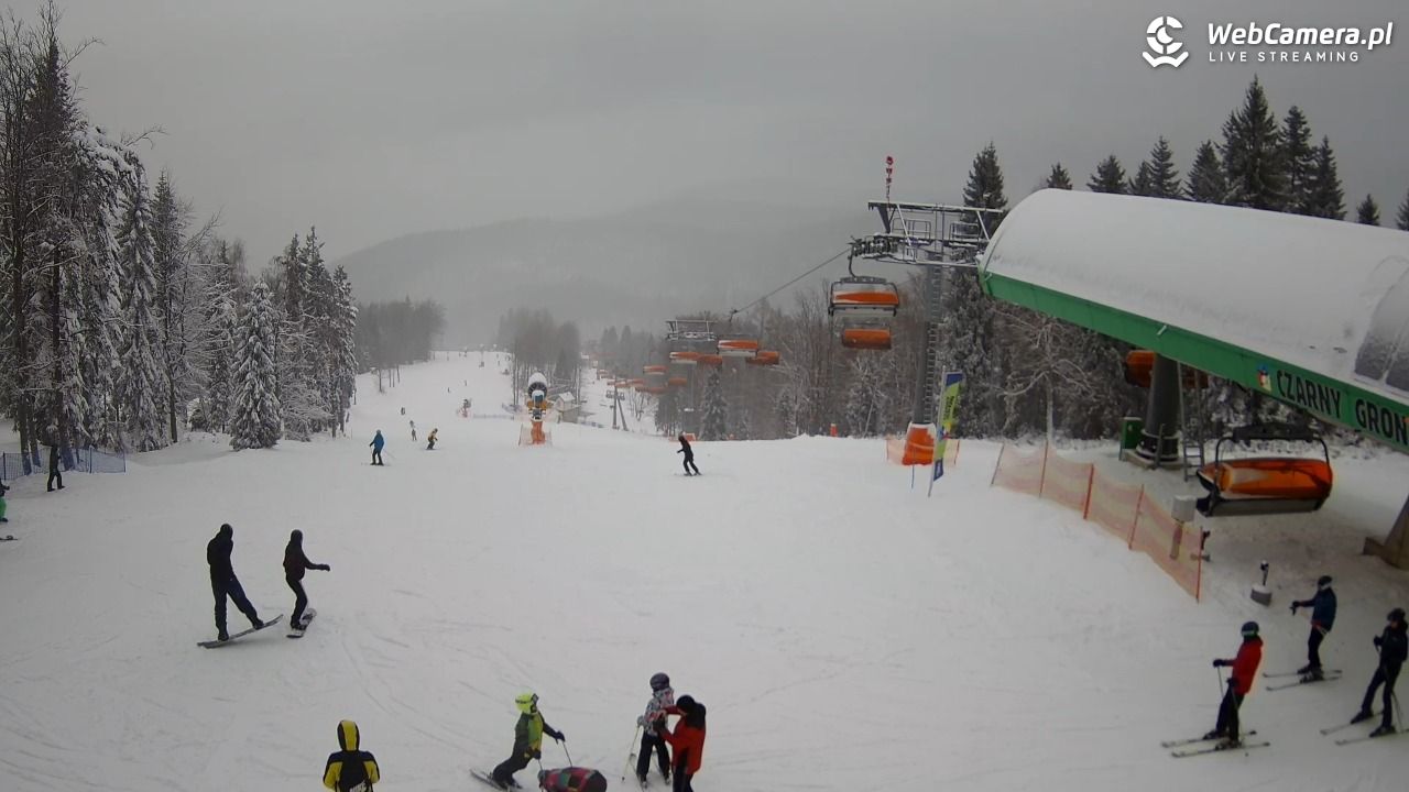 CZARNY GROŃ - Rzyki górna stacja - 13 styczeń 2026, 10:18