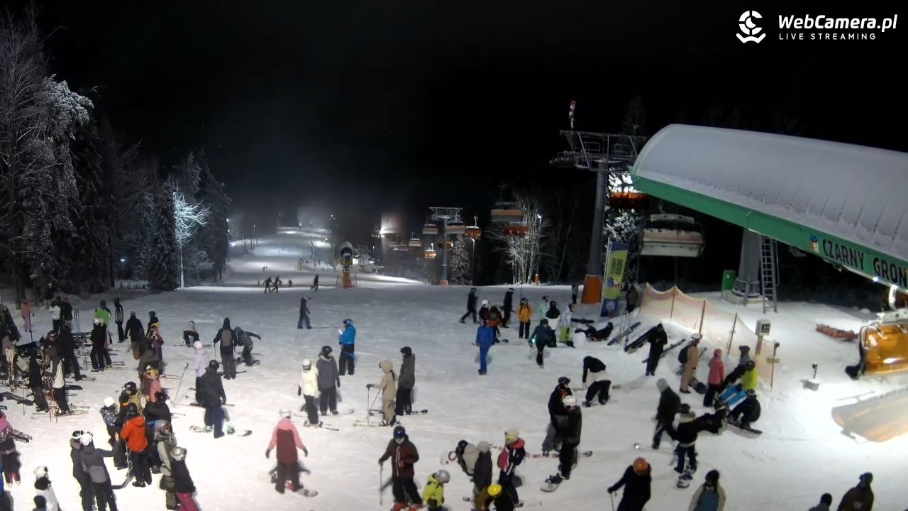 CZARNY GROŃ - Rzyki górna stacja - 31 grudzień 2025, 23:52