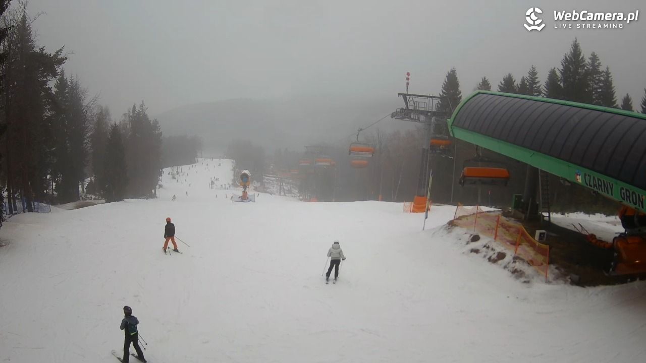 CZARNY GROŃ - Rzyki górna stacja - 07 luty 2026, 09:19
