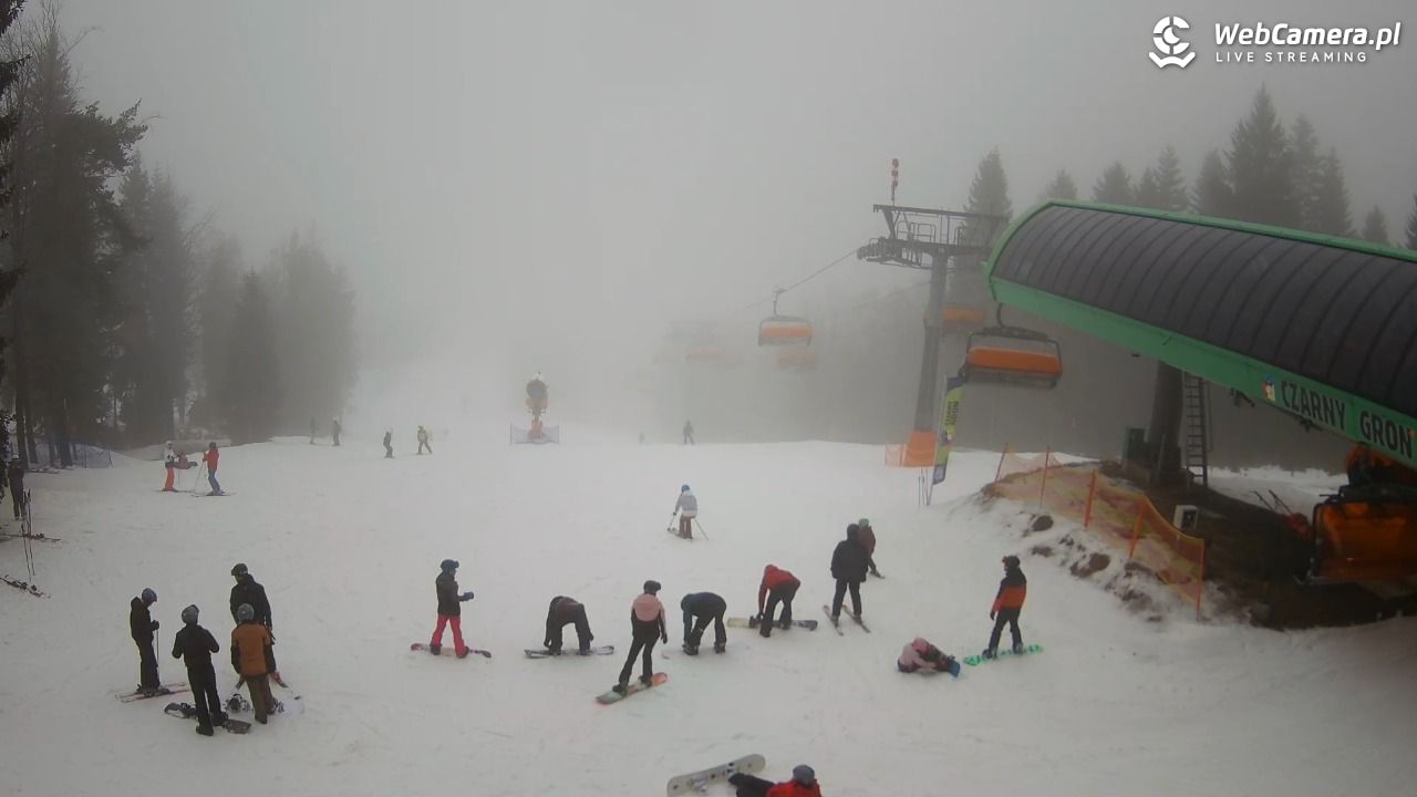 CZARNY GROŃ - Rzyki górna stacja - 07 luty 2026, 10:40