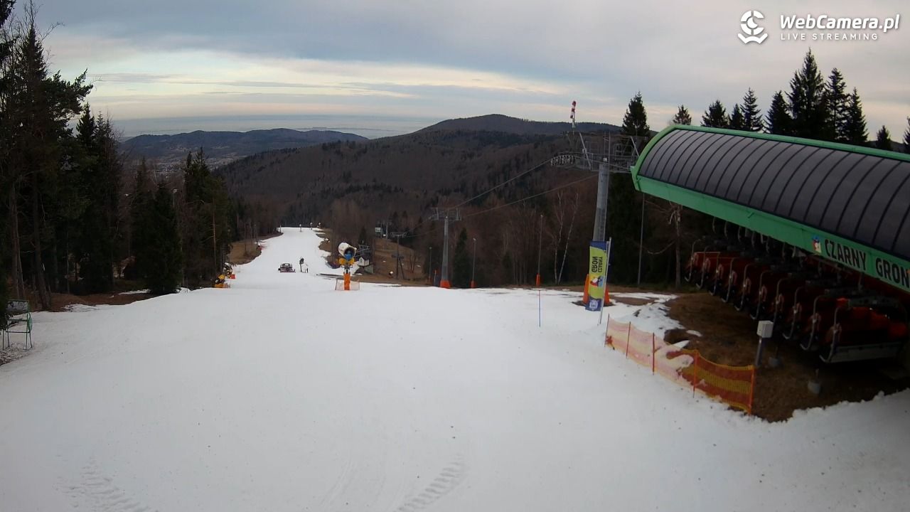 CZARNY GROŃ - Rzyki górna stacja - 17 grudzień 2025, 10:04