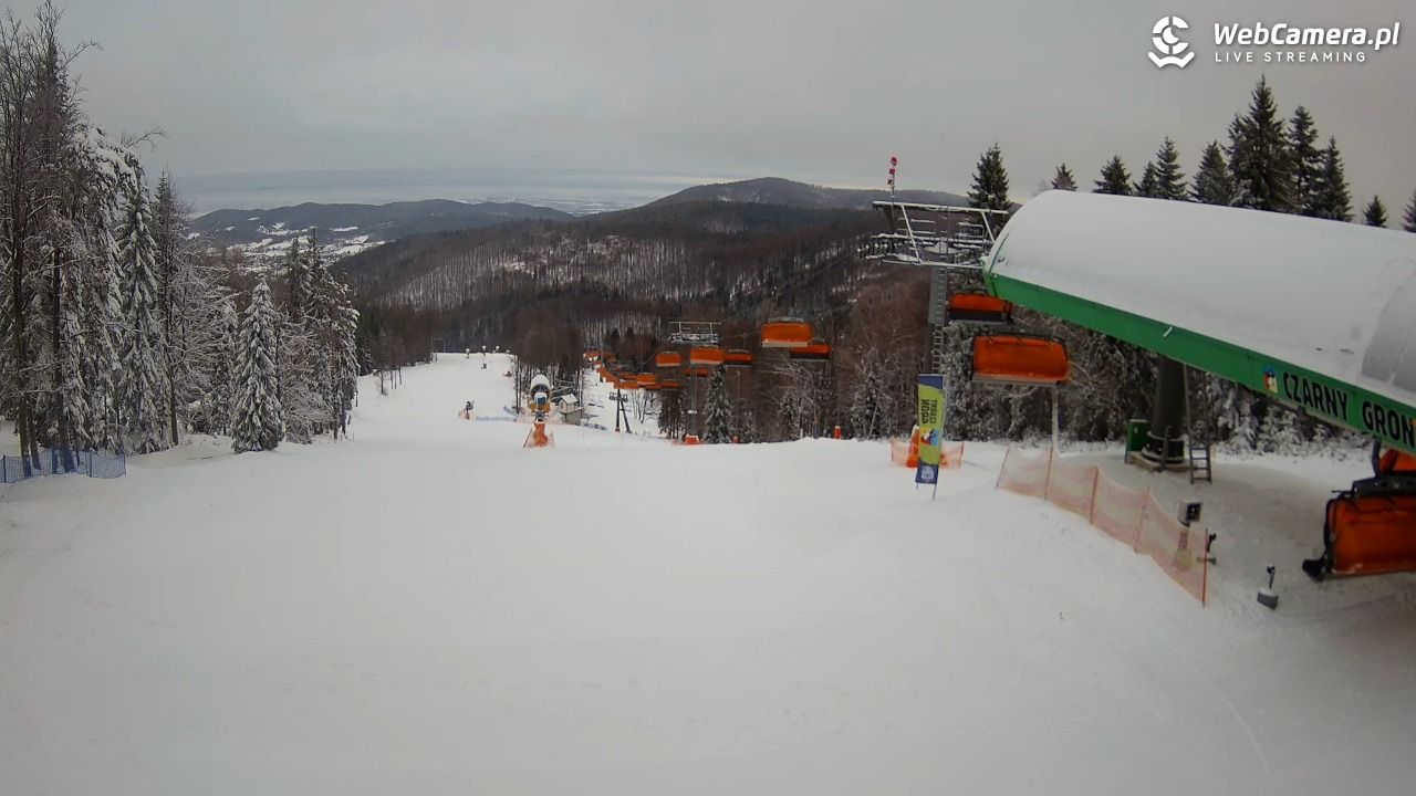 CZARNY GROŃ - Rzyki górna stacja - 14 styczeń 2026, 08:11