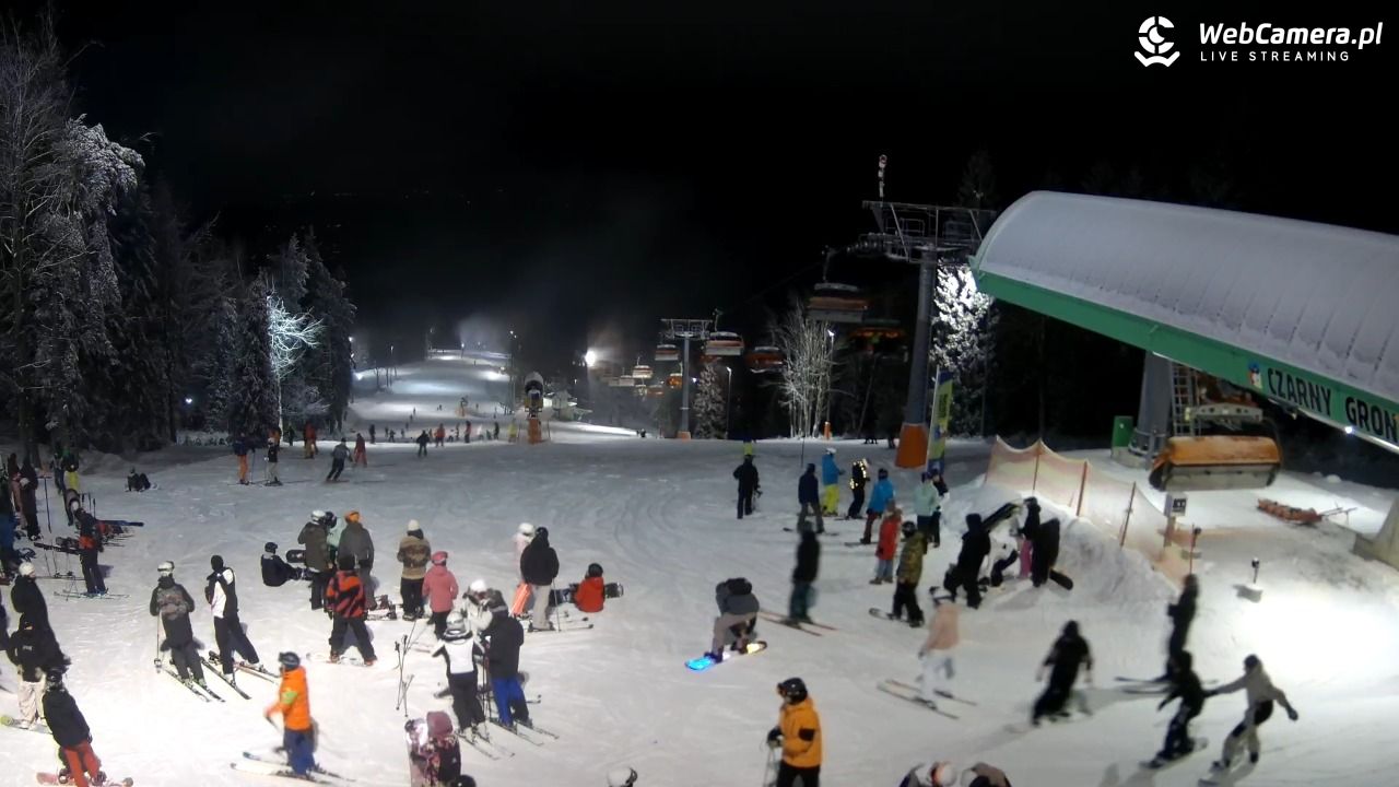 CZARNY GROŃ - Rzyki górna stacja - 31 grudzień 2025, 23:34