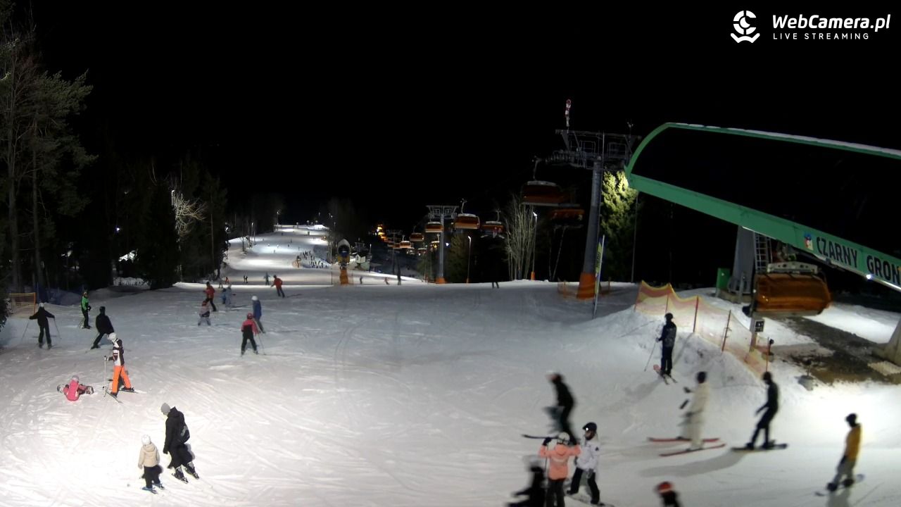 CZARNY GROŃ - Rzyki górna stacja - 17 styczeń 2026, 17:23