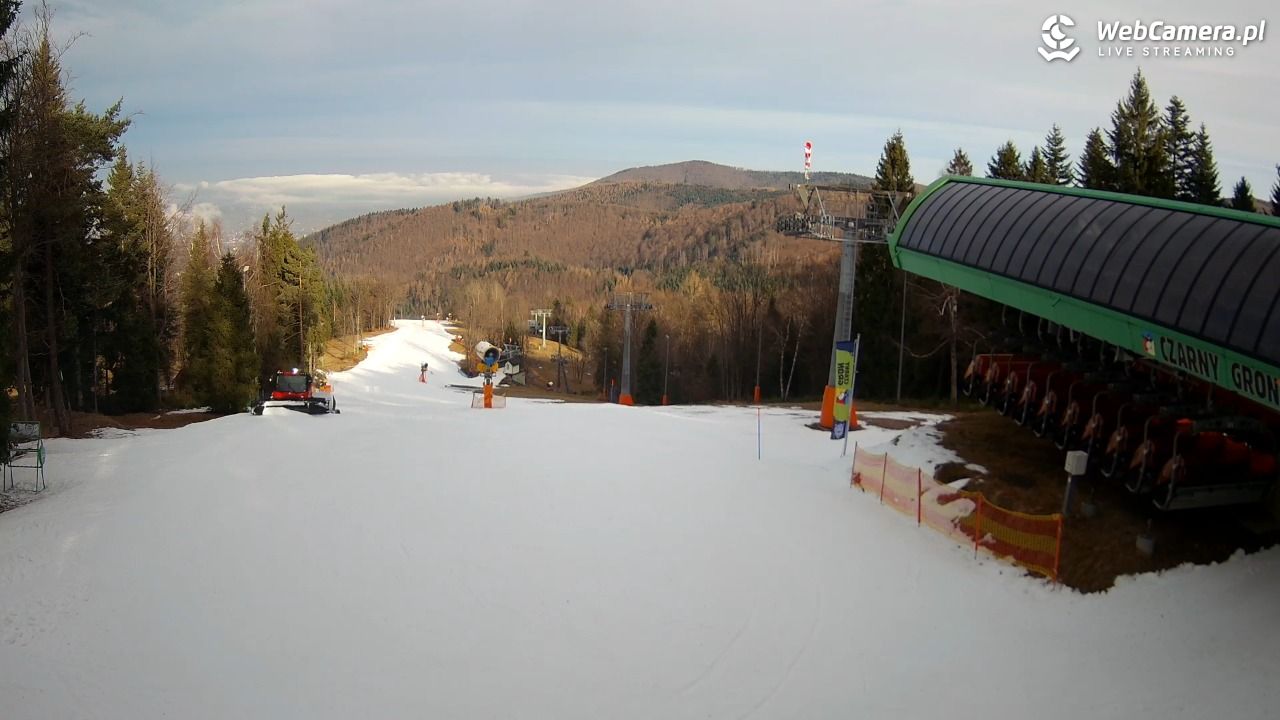 CZARNY GROŃ - Rzyki górna stacja - 16 grudzień 2025, 11:24