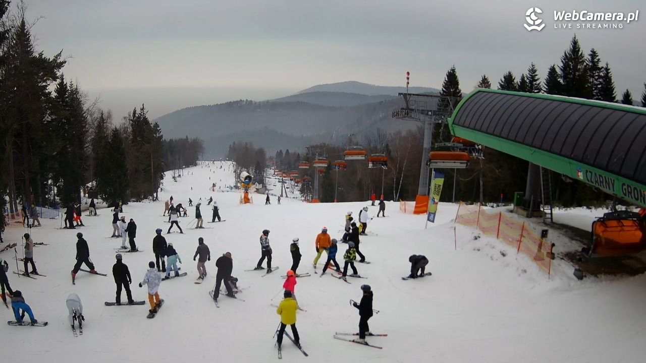 CZARNY GROŃ - Rzyki górna stacja - 24 styczeń 2026, 13:39