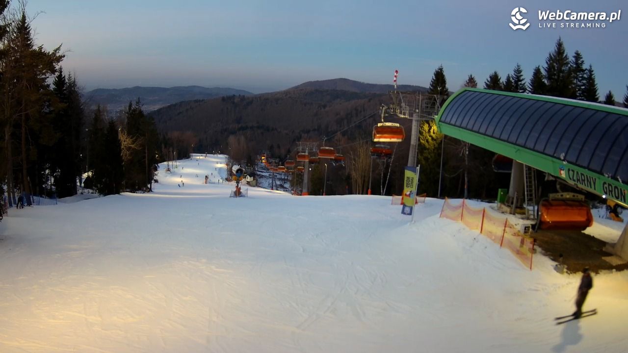 CZARNY GROŃ - Rzyki górna stacja - 26 luty 2026, 17:38
