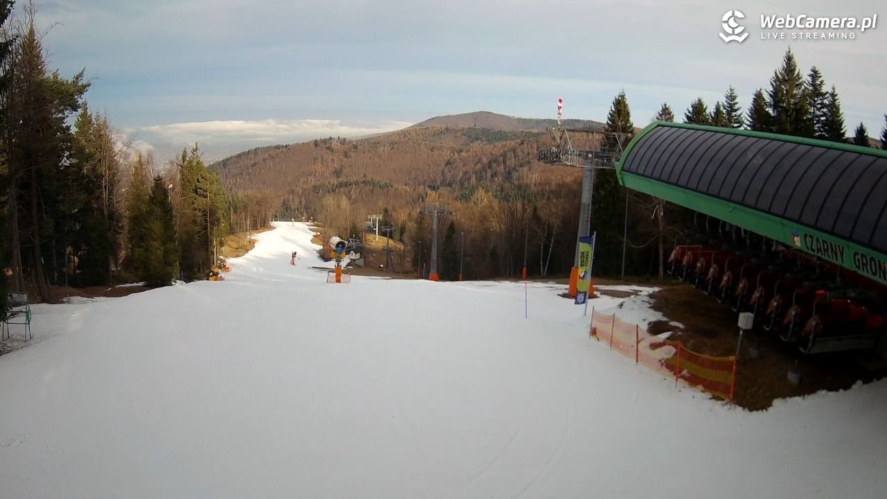 CZARNY GROŃ - Rzyki górna stacja - 16 grudzień 2025, 11:25