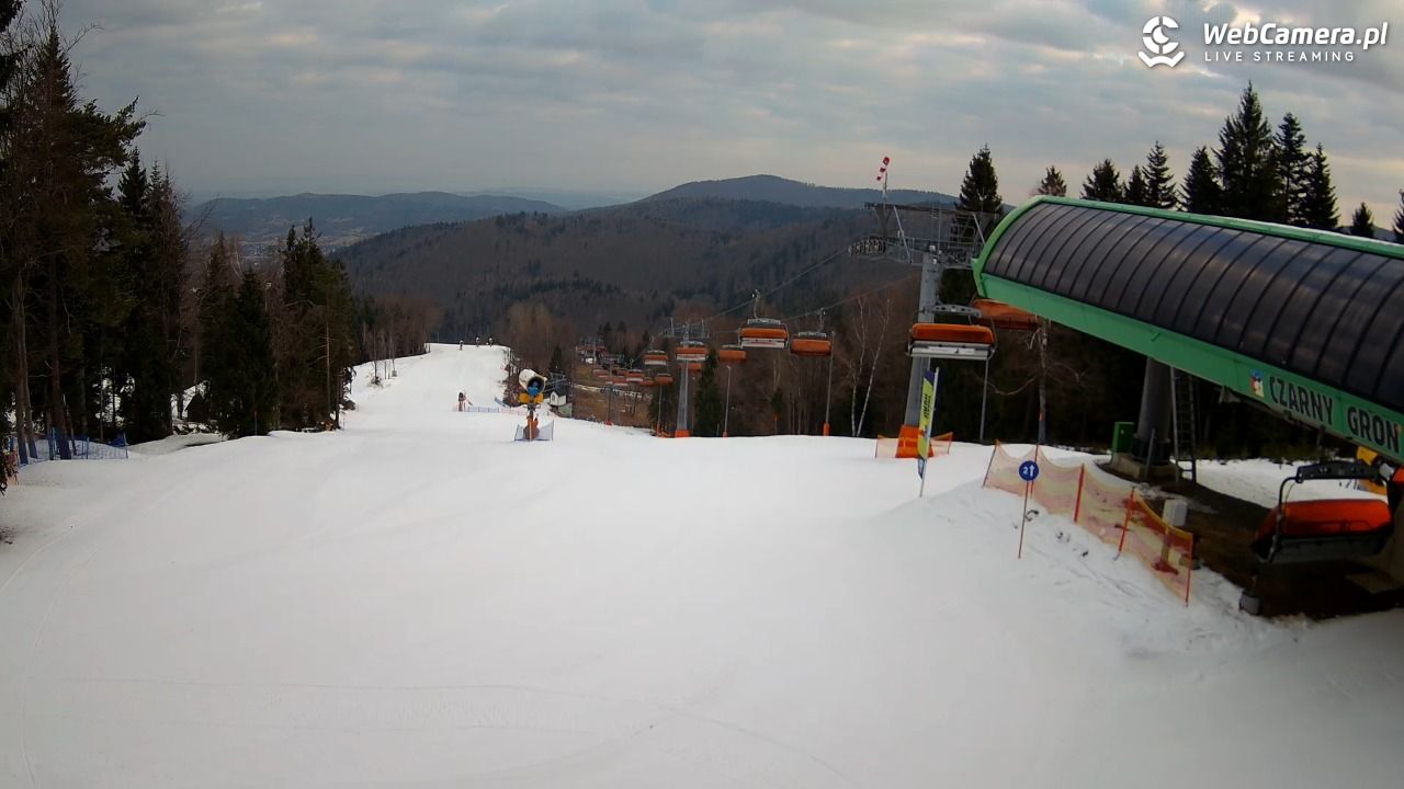 CZARNY GROŃ - Rzyki górna stacja - 01 marzec 2026, 07:15