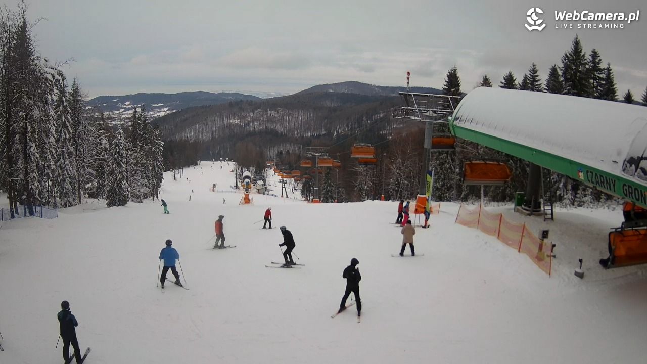 CZARNY GROŃ - Rzyki górna stacja - 14 styczeń 2026, 10:37