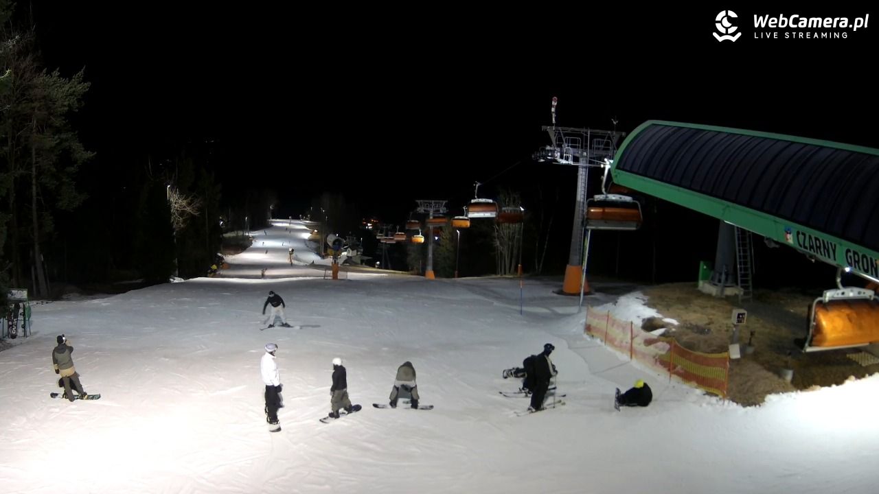 CZARNY GROŃ - Rzyki górna stacja - 14 grudzień 2025, 19:55