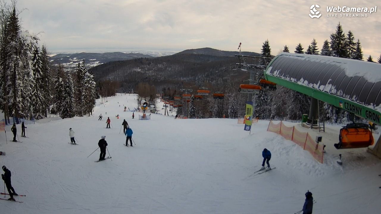 CZARNY GROŃ - Rzyki górna stacja - 21 luty 2026, 08:52
