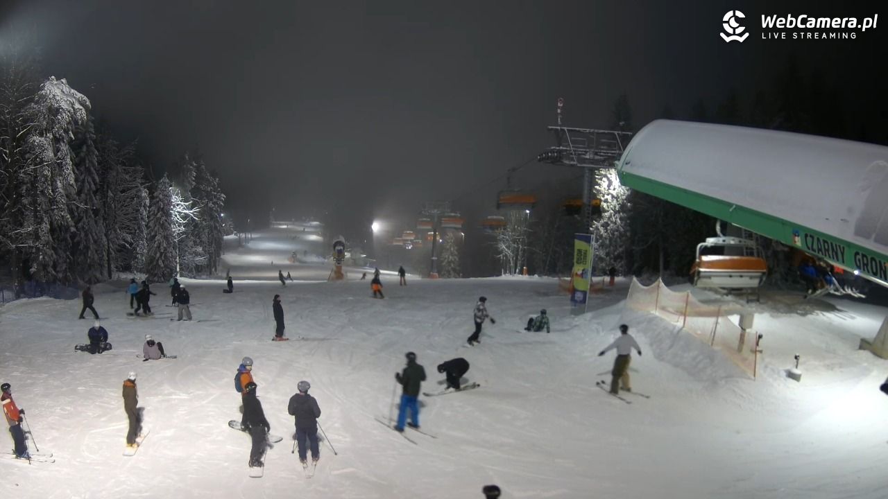 CZARNY GROŃ - Rzyki górna stacja - 13 styczeń 2026, 19:58