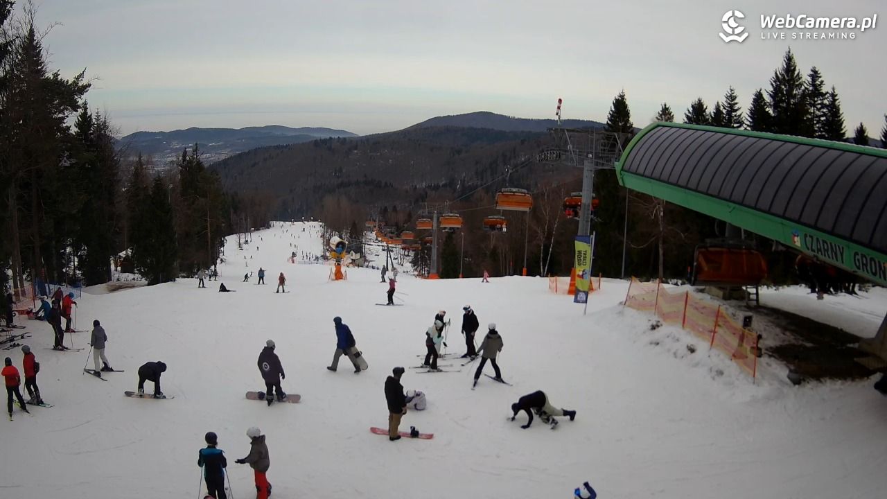 CZARNY GROŃ - Rzyki górna stacja - 25 styczeń 2026, 13:04