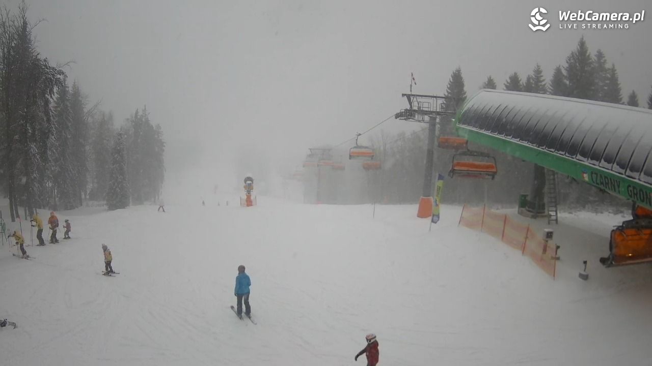CZARNY GROŃ - Rzyki górna stacja - 31 grudzień 2025, 08:43