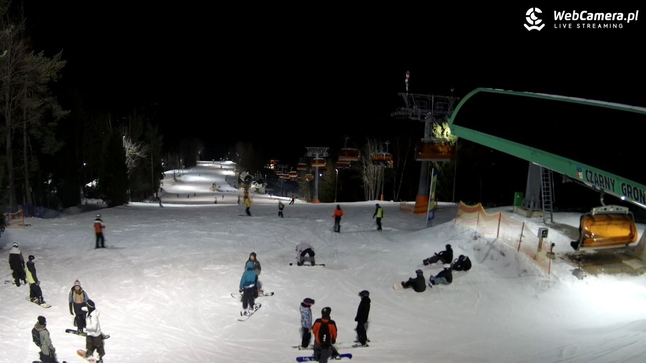 CZARNY GROŃ - Rzyki górna stacja - 22 styczeń 2026, 20:18