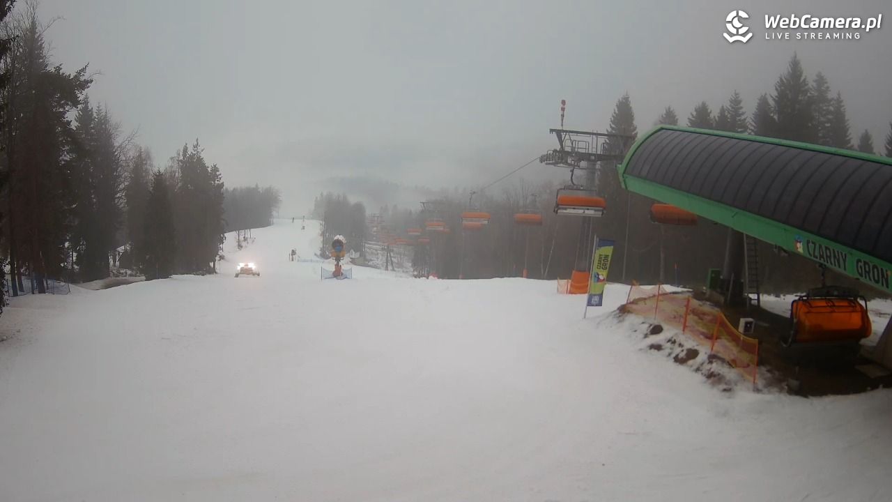 CZARNY GROŃ - Rzyki górna stacja - 07 luty 2026, 15:25