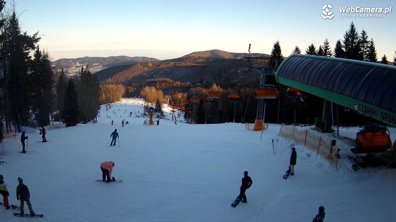 CZARNY GROŃ - Rzyki górna stacja - 17 styczeń 2026, 08:49