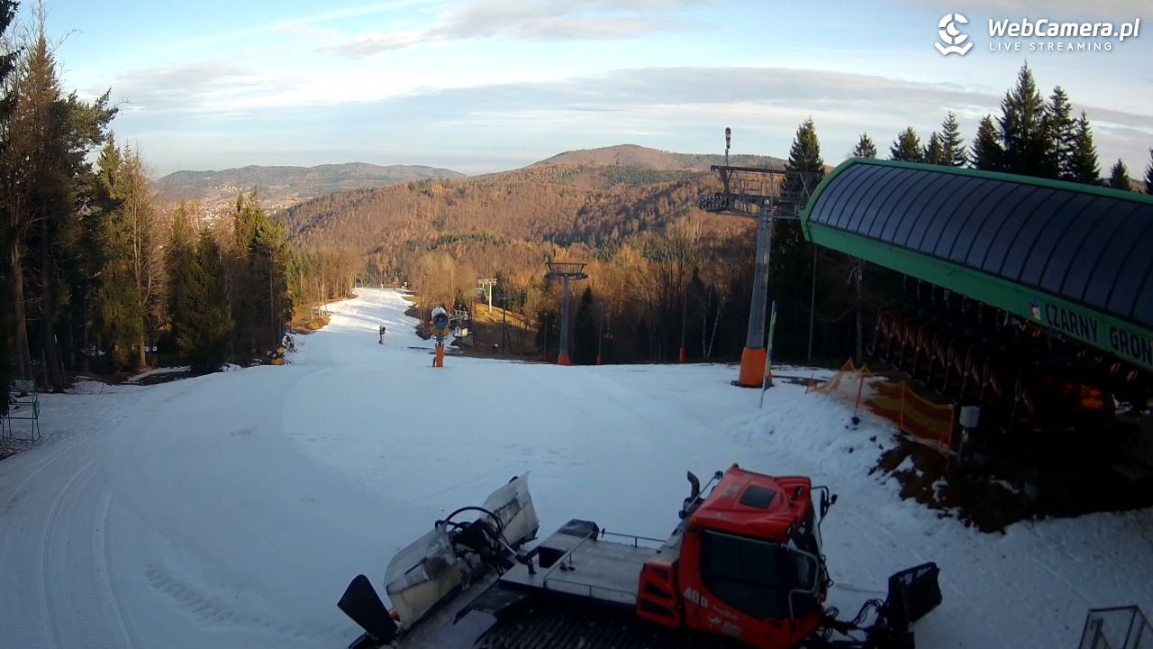 CZARNY GROŃ - Rzyki górna stacja - 10 grudzień 2025, 10:19
