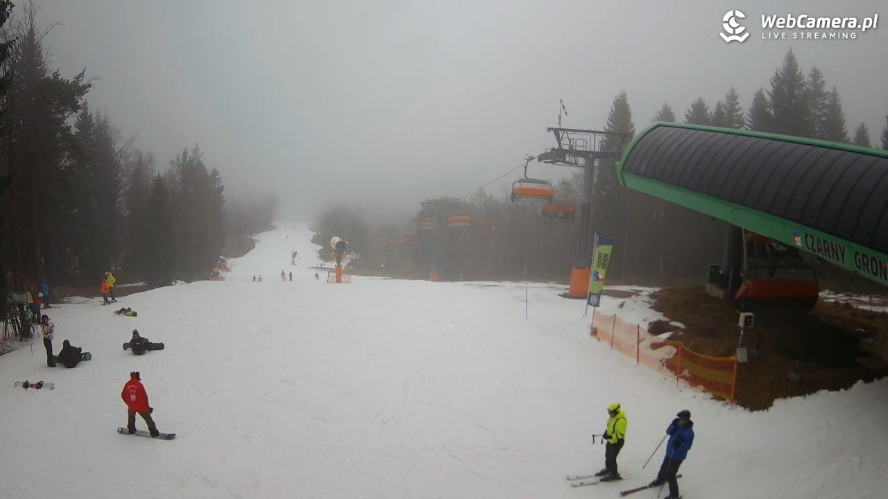 CZARNY GROŃ - Rzyki górna stacja - 14 grudzień 2025, 11:08