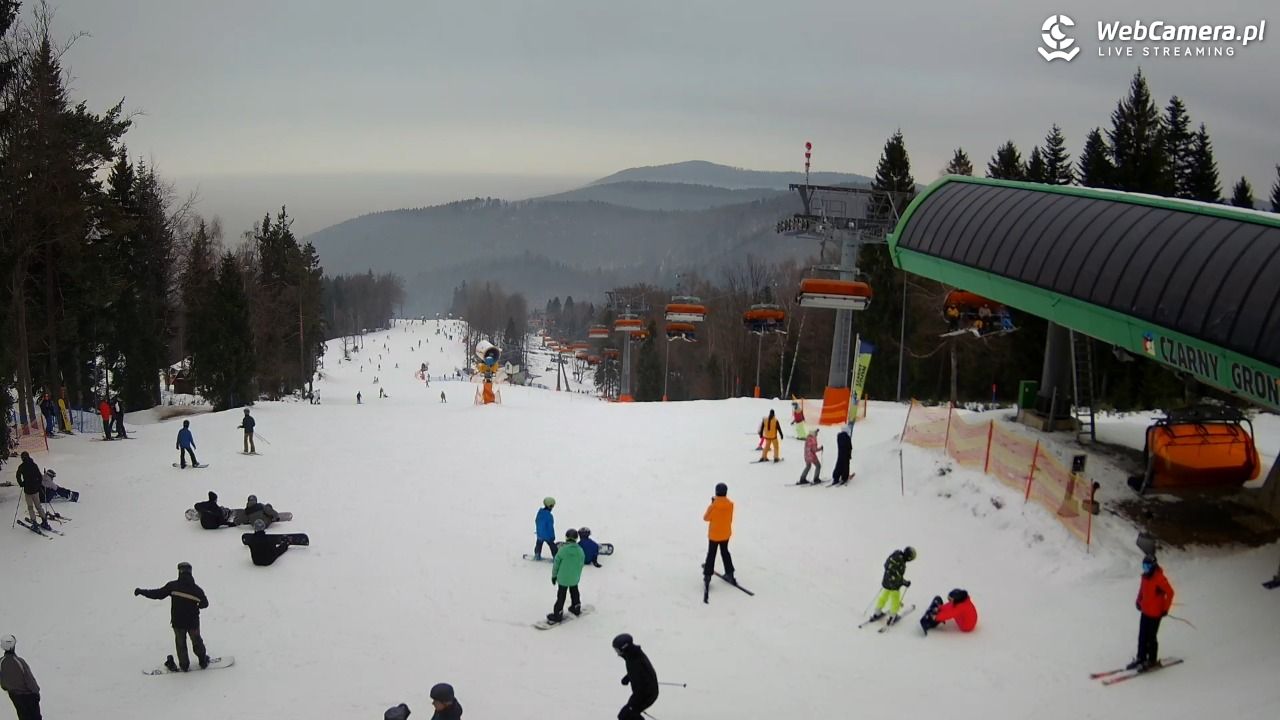 CZARNY GROŃ - Rzyki górna stacja - 24 styczeń 2026, 13:56