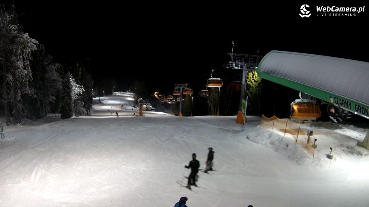 CZARNY GROŃ - Rzyki górna stacja - 27 grudzień 2025, 17:22