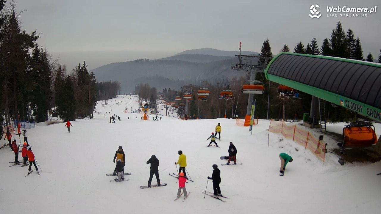 CZARNY GROŃ - Rzyki górna stacja - 24 styczeń 2026, 13:28