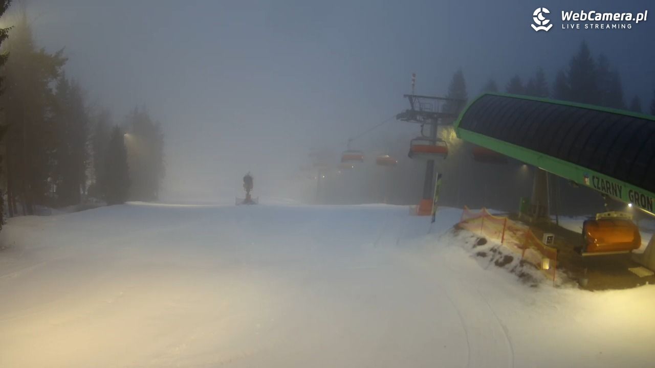 CZARNY GROŃ - Rzyki górna stacja - 07 luty 2026, 17:05