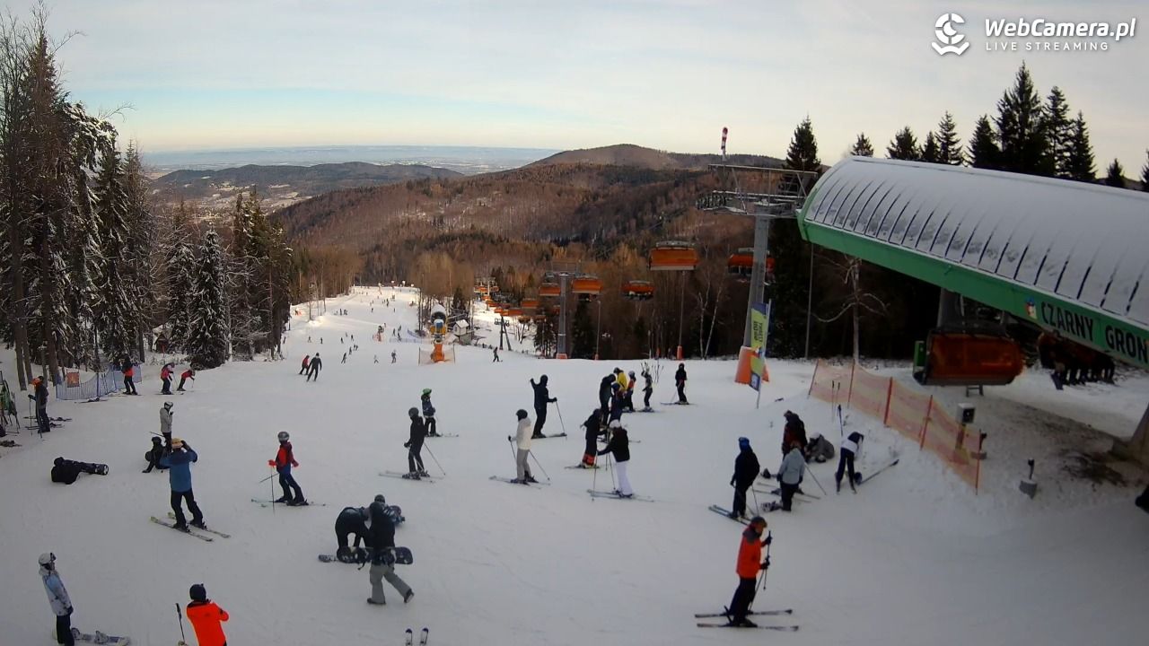 CZARNY GROŃ - Rzyki górna stacja - 05 styczeń 2026, 10:06