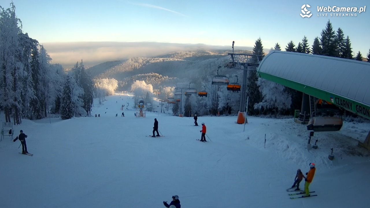 CZARNY GROŃ - Rzyki górna stacja - 27 grudzień 2025, 08:55