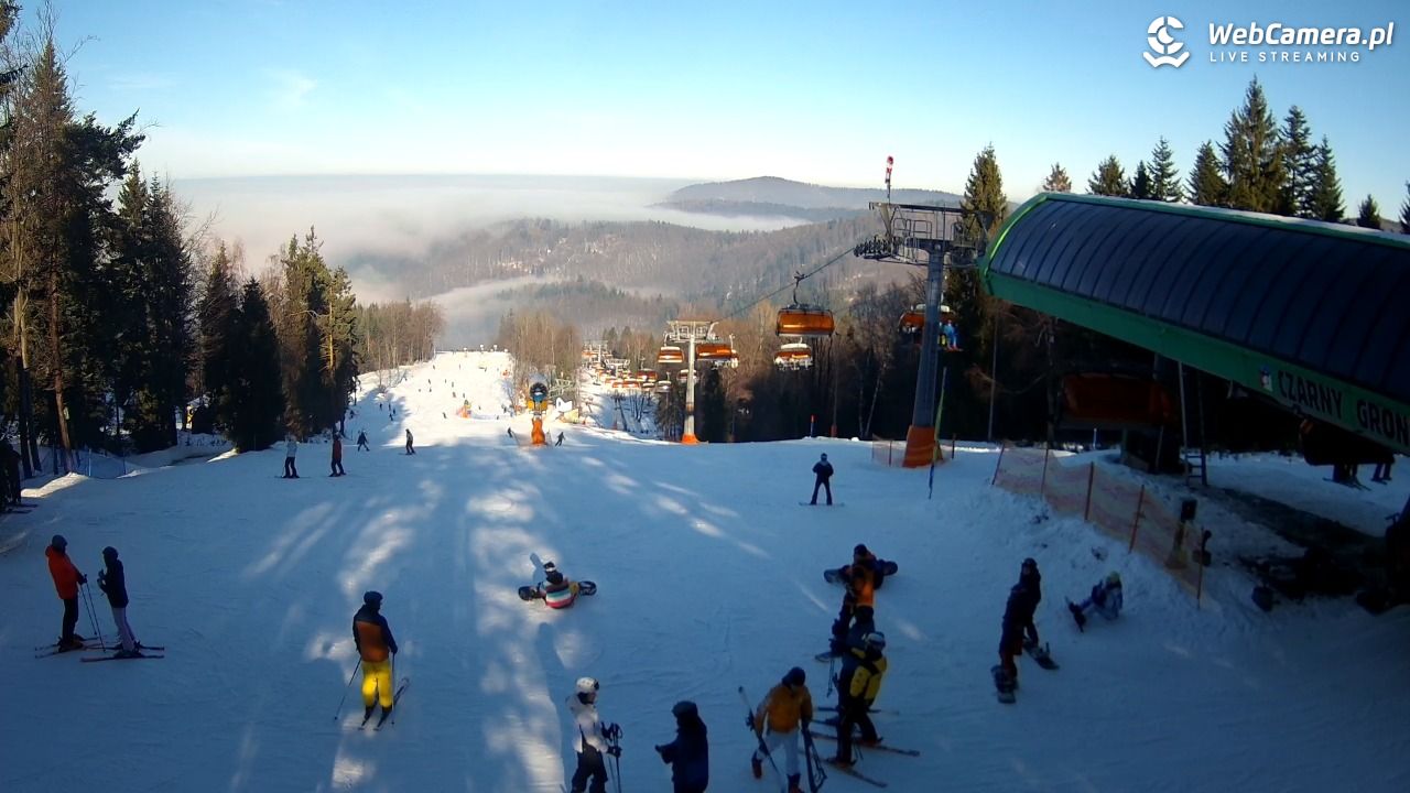 CZARNY GROŃ - Rzyki górna stacja - 16 styczeń 2026, 12:42