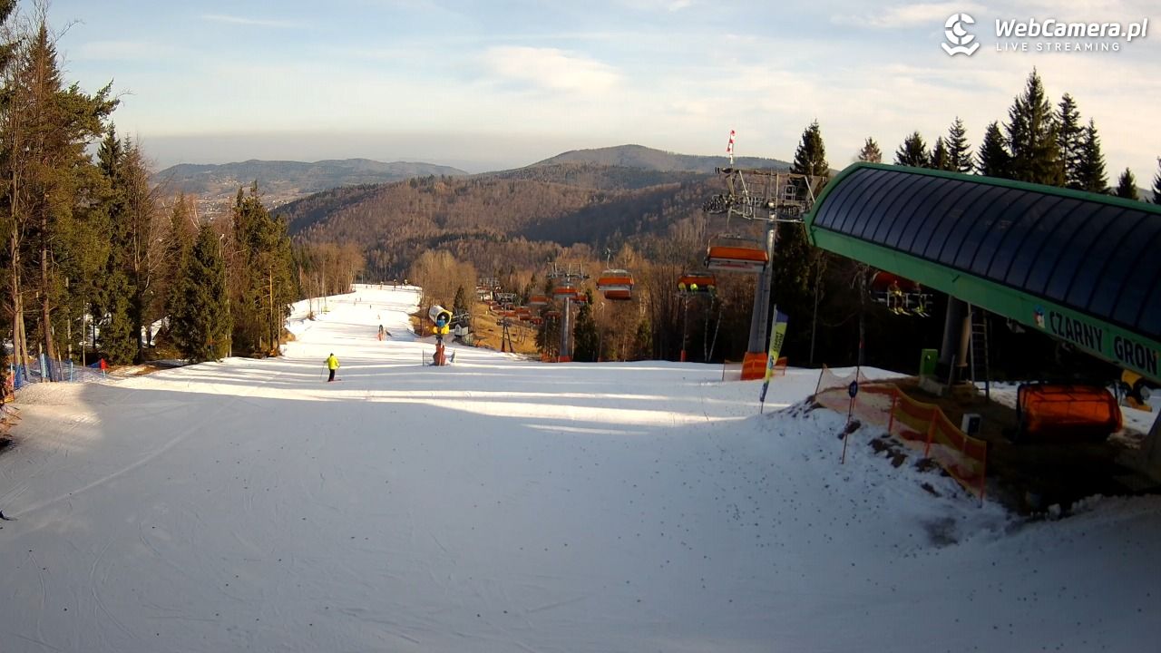 CZARNY GROŃ - Rzyki górna stacja - 08 marzec 2026, 08:25