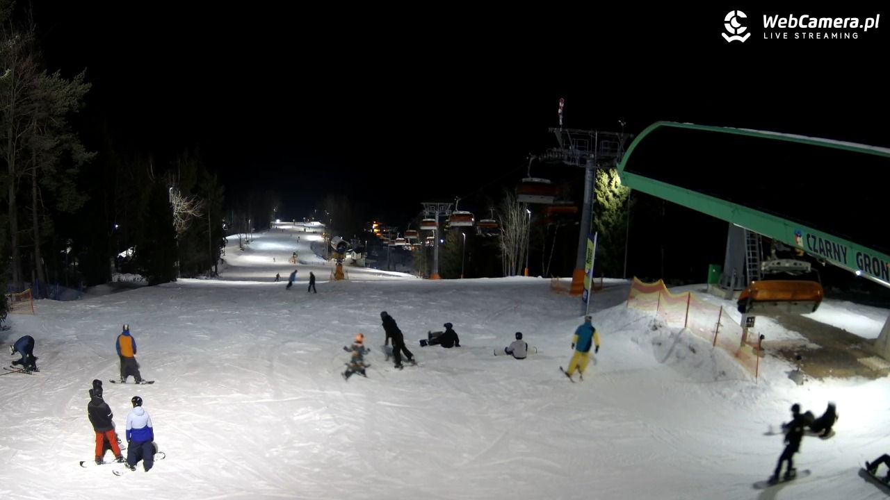CZARNY GROŃ - Rzyki górna stacja - 23 styczeń 2026, 20:41
