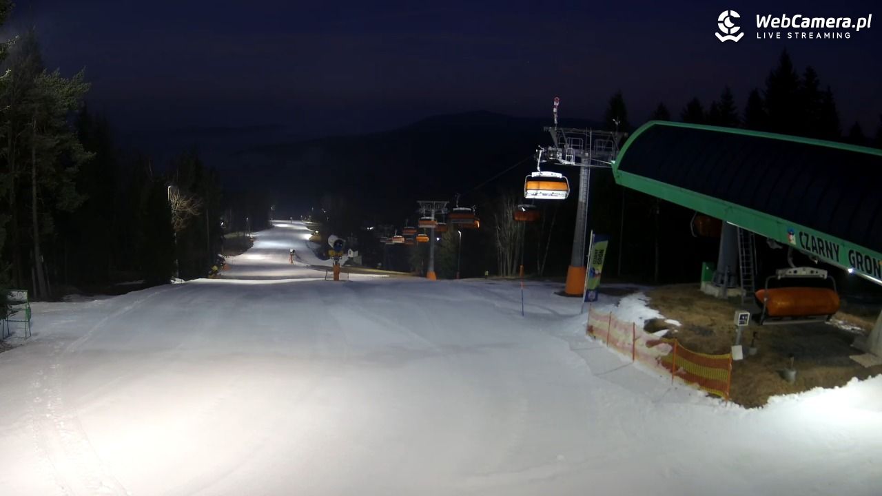 CZARNY GROŃ - Rzyki górna stacja - 14 grudzień 2025, 16:25