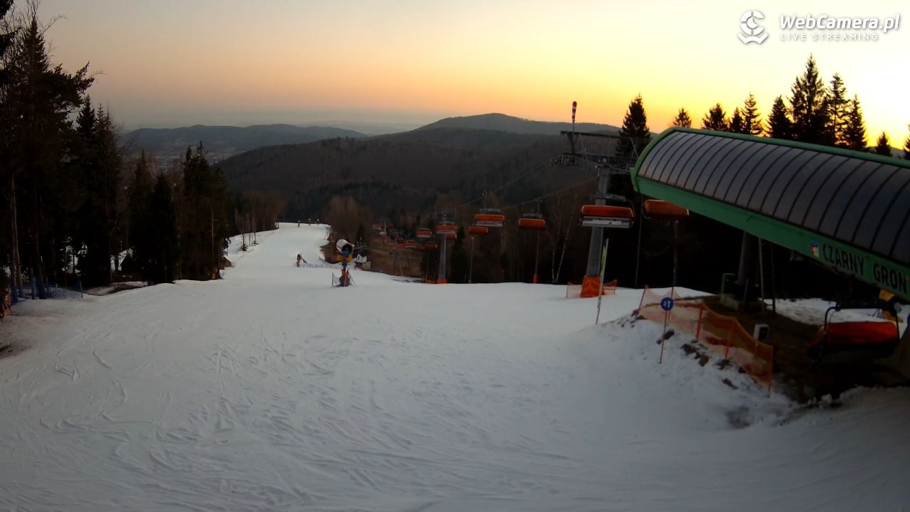 CZARNY GROŃ - Rzyki górna stacja - 07 marzec 2026, 06:02