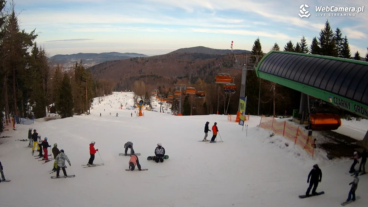 CZARNY GROŃ - Rzyki górna stacja - 25 styczeń 2026, 11:08