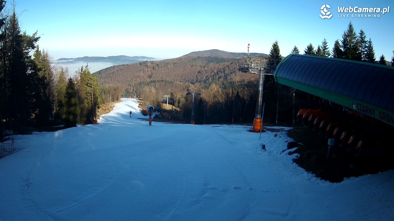 CZARNY GROŃ - Rzyki górna stacja - 20 grudzień 2025, 11:34
