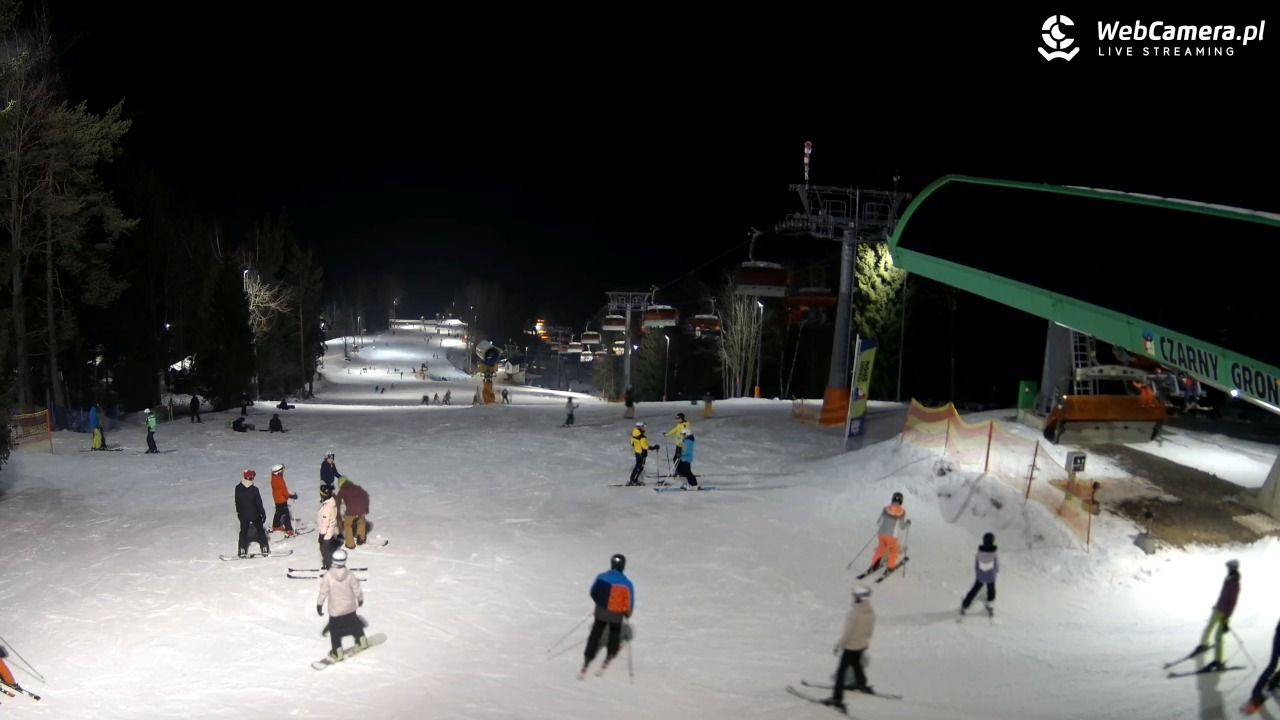 CZARNY GROŃ - Rzyki górna stacja - 24 styczeń 2026, 17:38