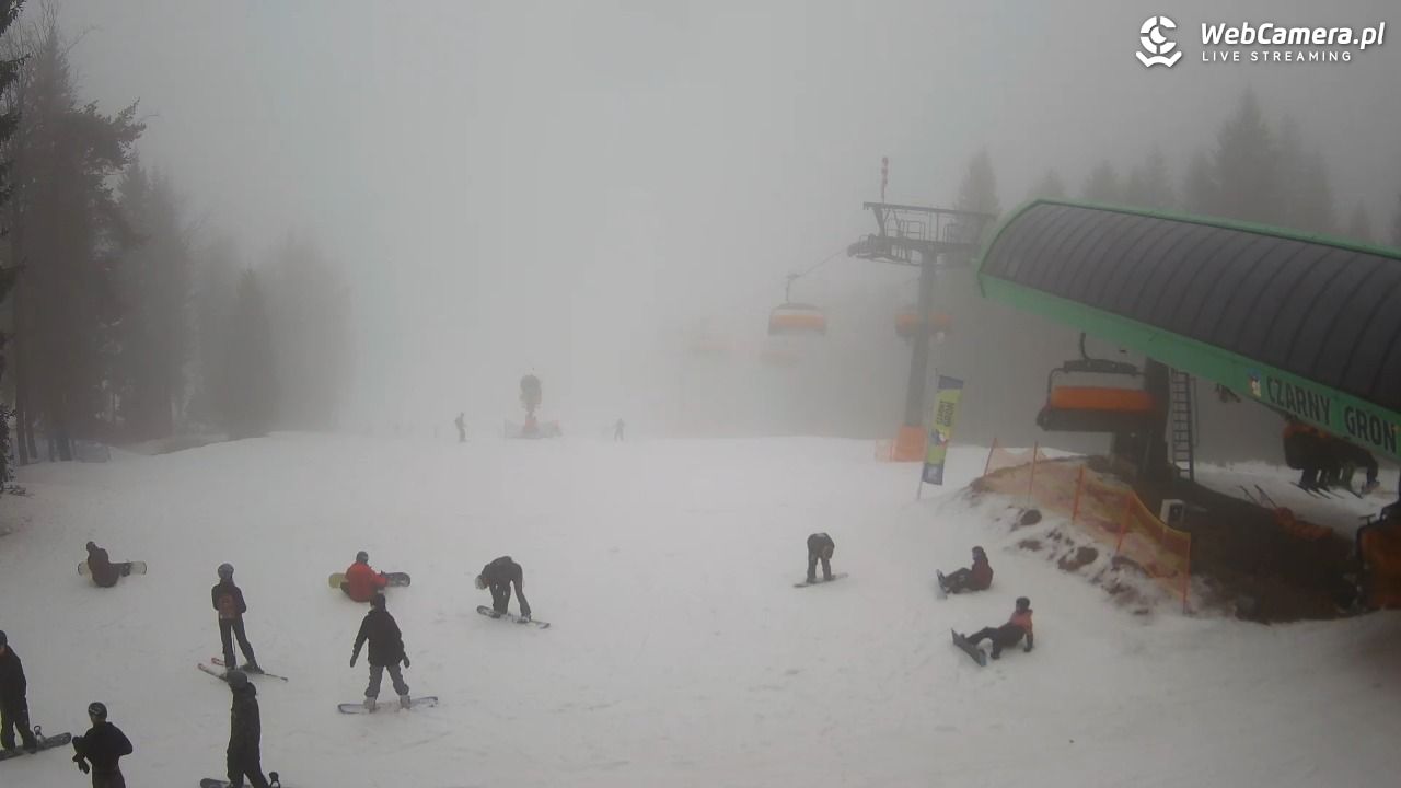 CZARNY GROŃ - Rzyki górna stacja - 07 luty 2026, 14:27