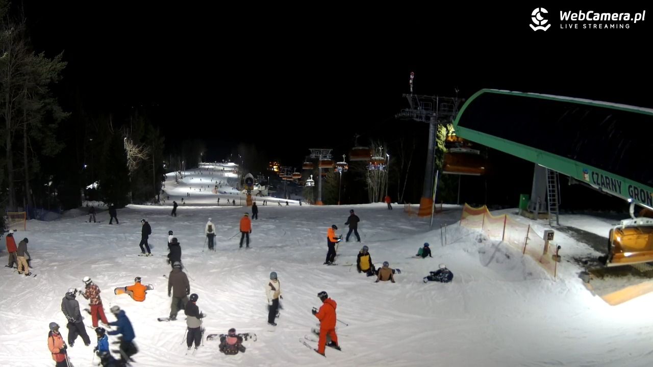 CZARNY GROŃ - Rzyki górna stacja - 17 styczeń 2026, 18:47